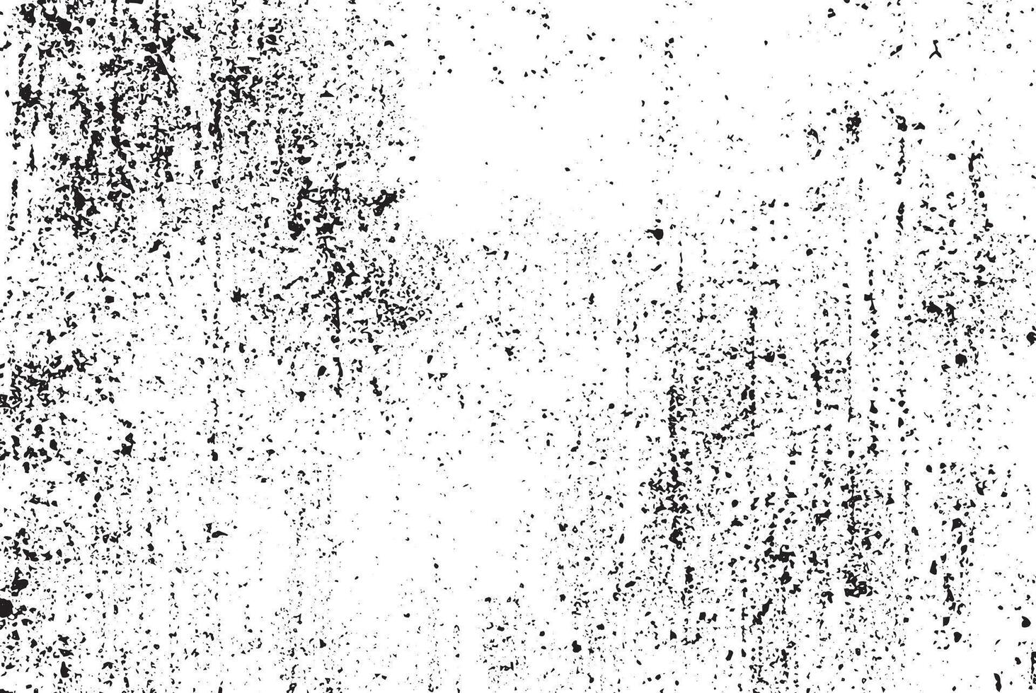 Background of black and white texture. Abstract monochrome pattern of spots, cracks, dots, chips. vector