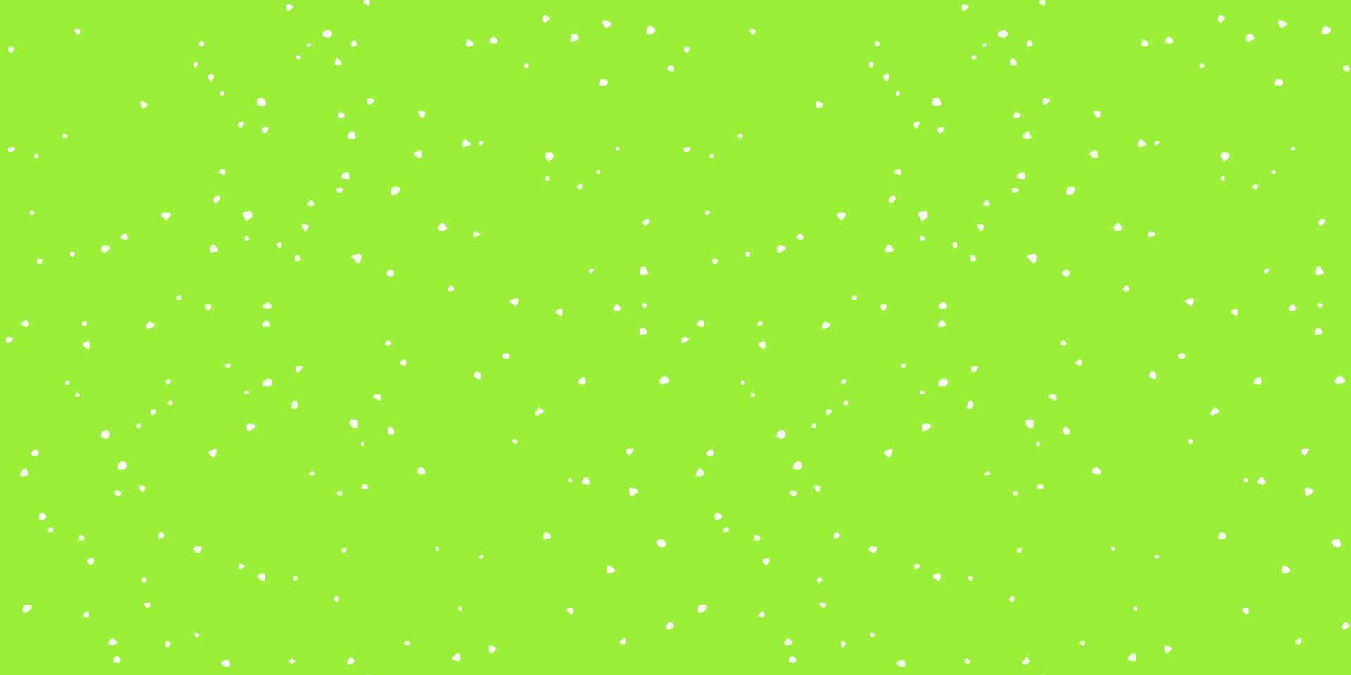 Simple minimalist seamless pattern with abstract polka dots, random dots, spots, drops on a green background. hand drawing sketch. Creative texture tiny, snowflakes, circles, ornament printing. vector