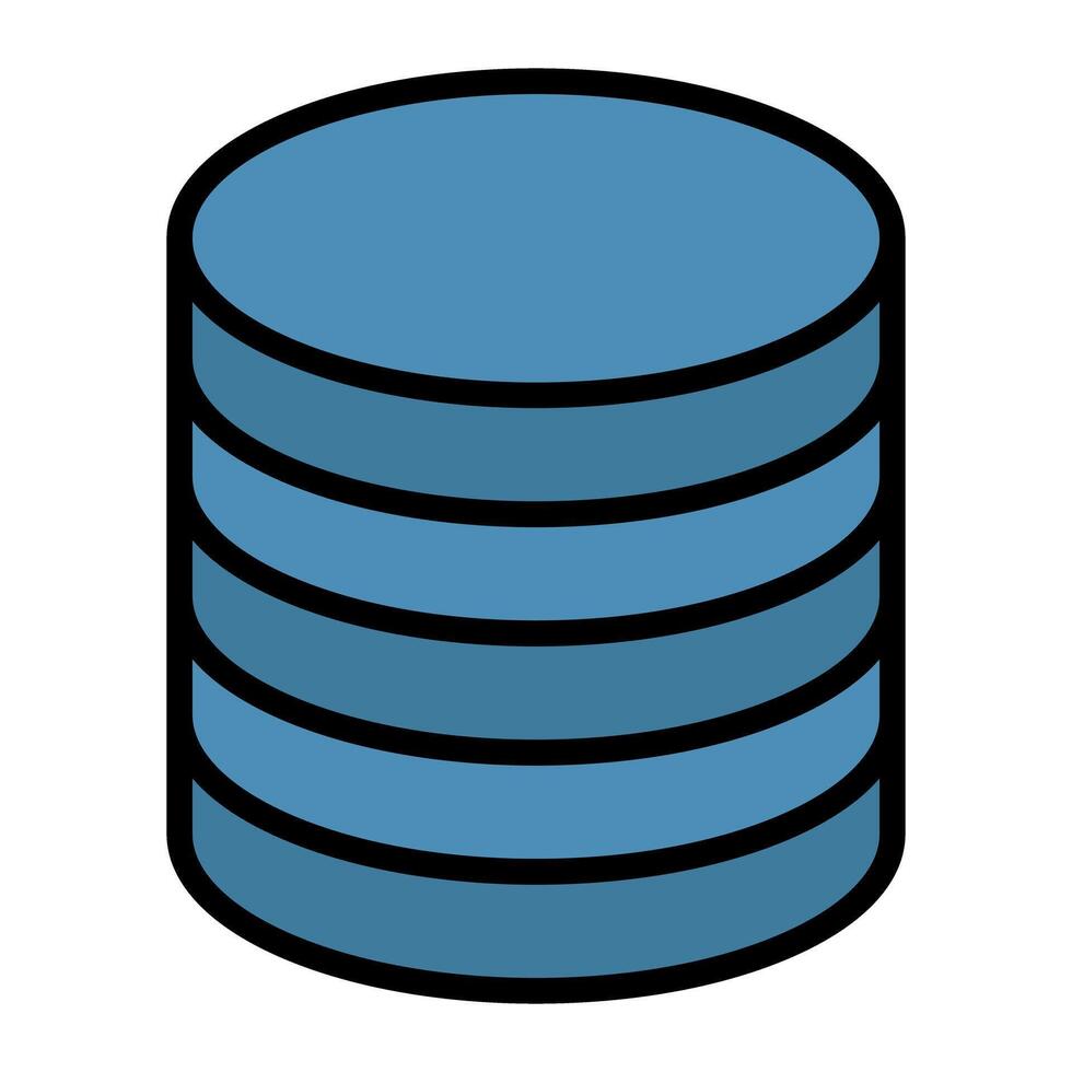 Server Icon. Hosting service icon. vector