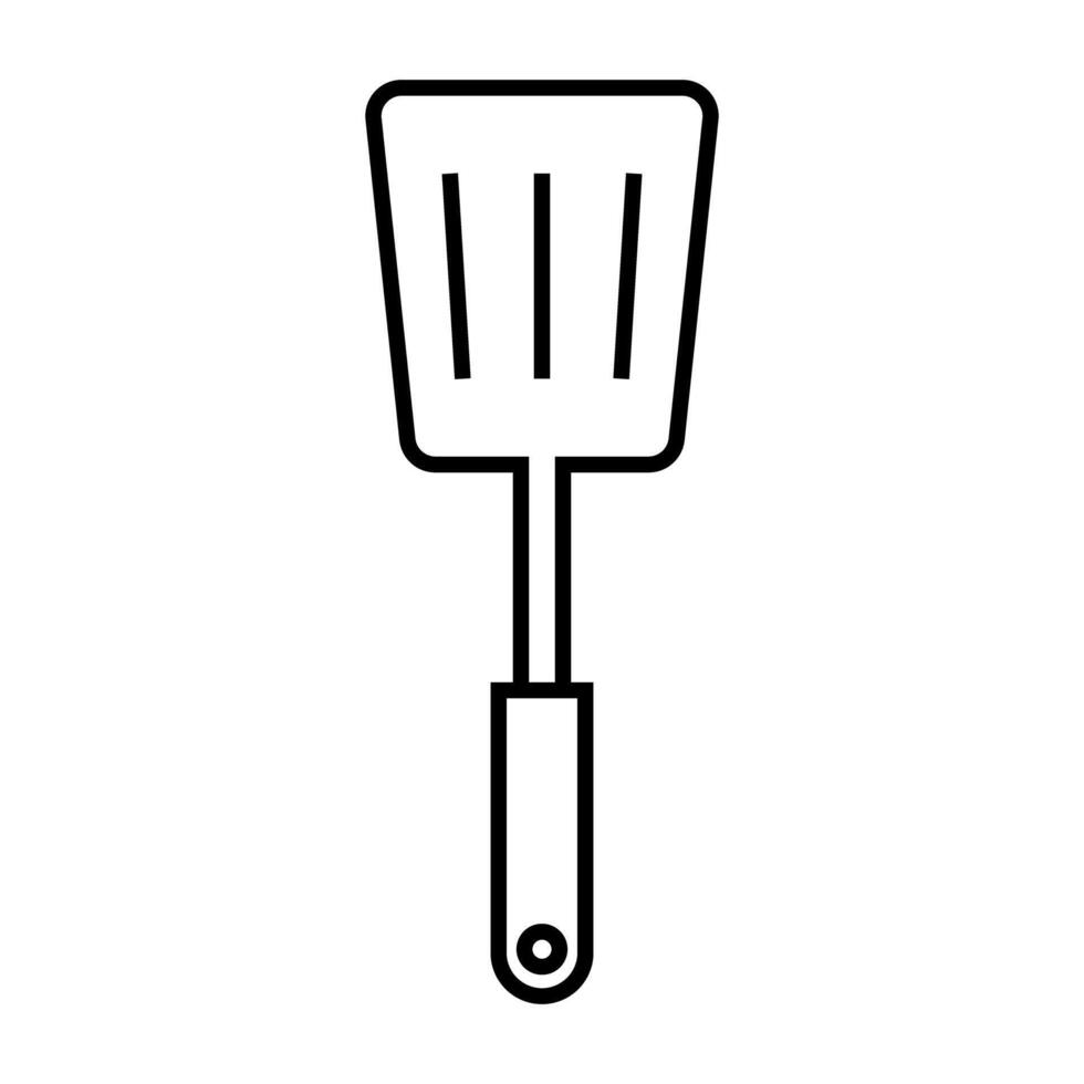 Simple spatula icon. Cooking utensils. vector