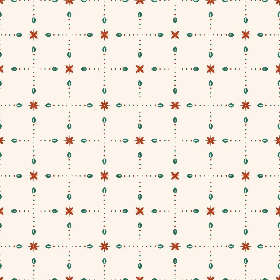 Abstract line shape geometric motif basic pattern continuous background. Modern simple tile fabric design textile swatch ladies dress, man shirt. Slavic, russian, ukrainian pattern. vector