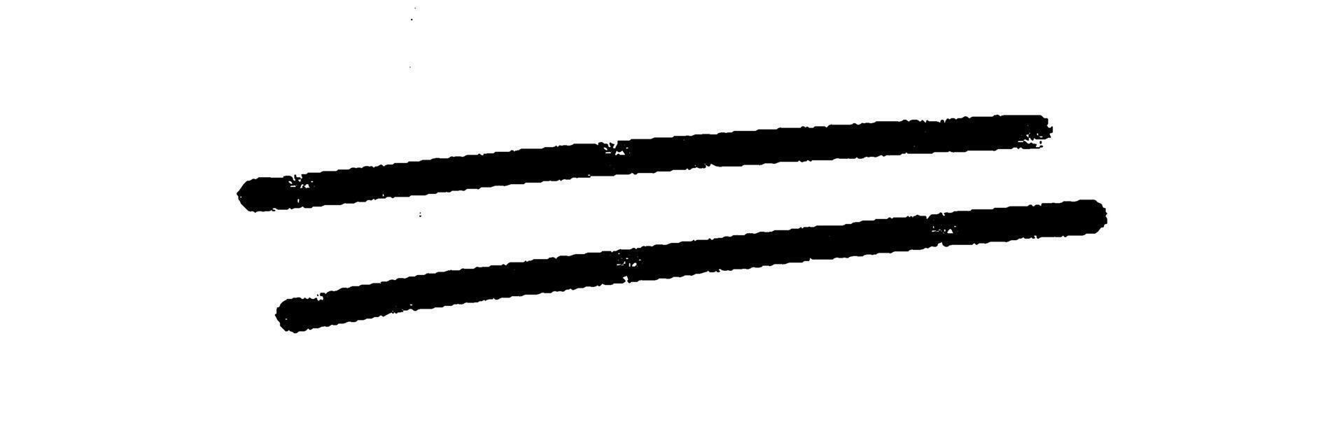 Black charcoal pencil scribble. Childish drawing. Doodles and curved line, straight thin stroke. pencil sketchy line. Grungy smear and rough crayon stroke. vector