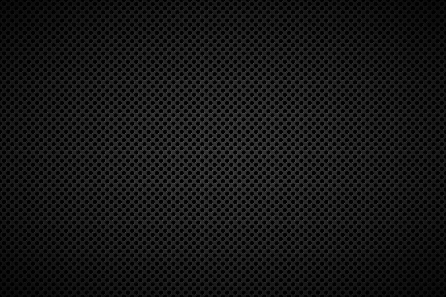 Perforated black metallic background. Abstract stainless steel background illustration vector