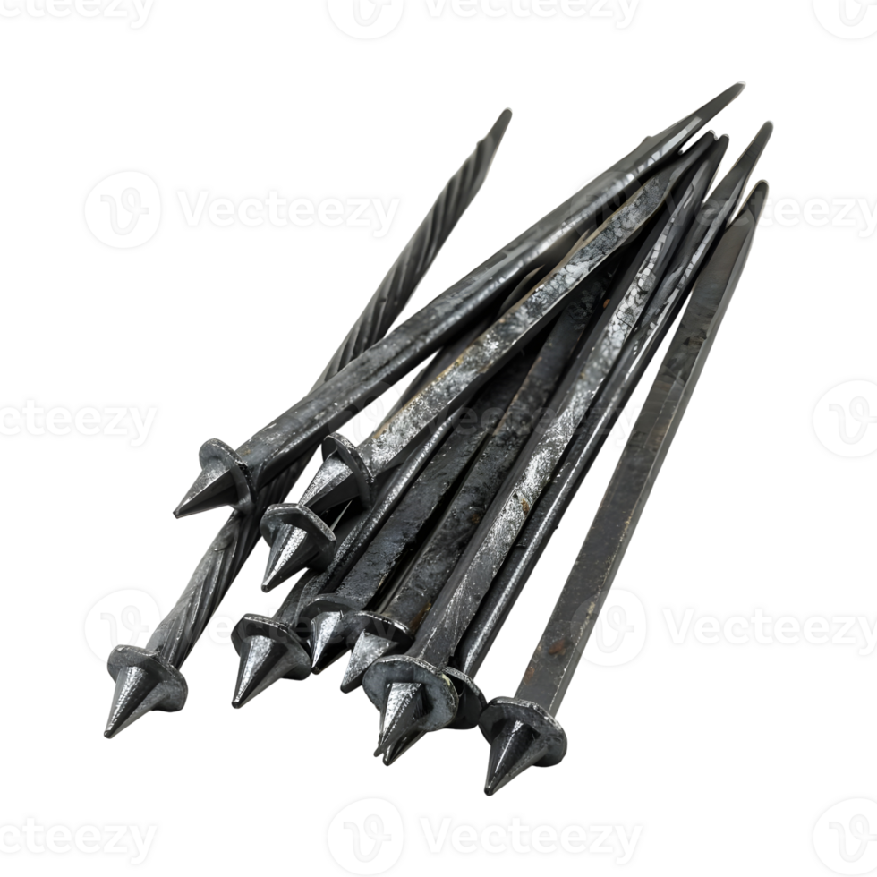 Steel Needles on Transparent Background png