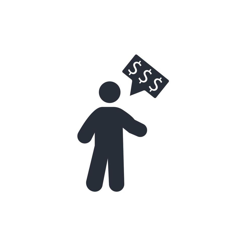 Affluence icon. .Editable stroke.linear style sign for use web design,logo.Symbol illustration. vector