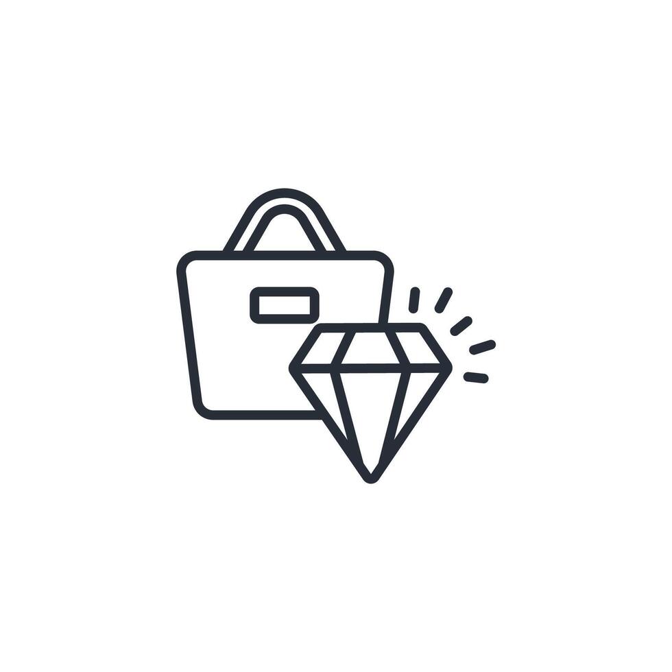 accessory icon. .Editable stroke.linear style sign for use web design,logo.Symbol illustration. vector
