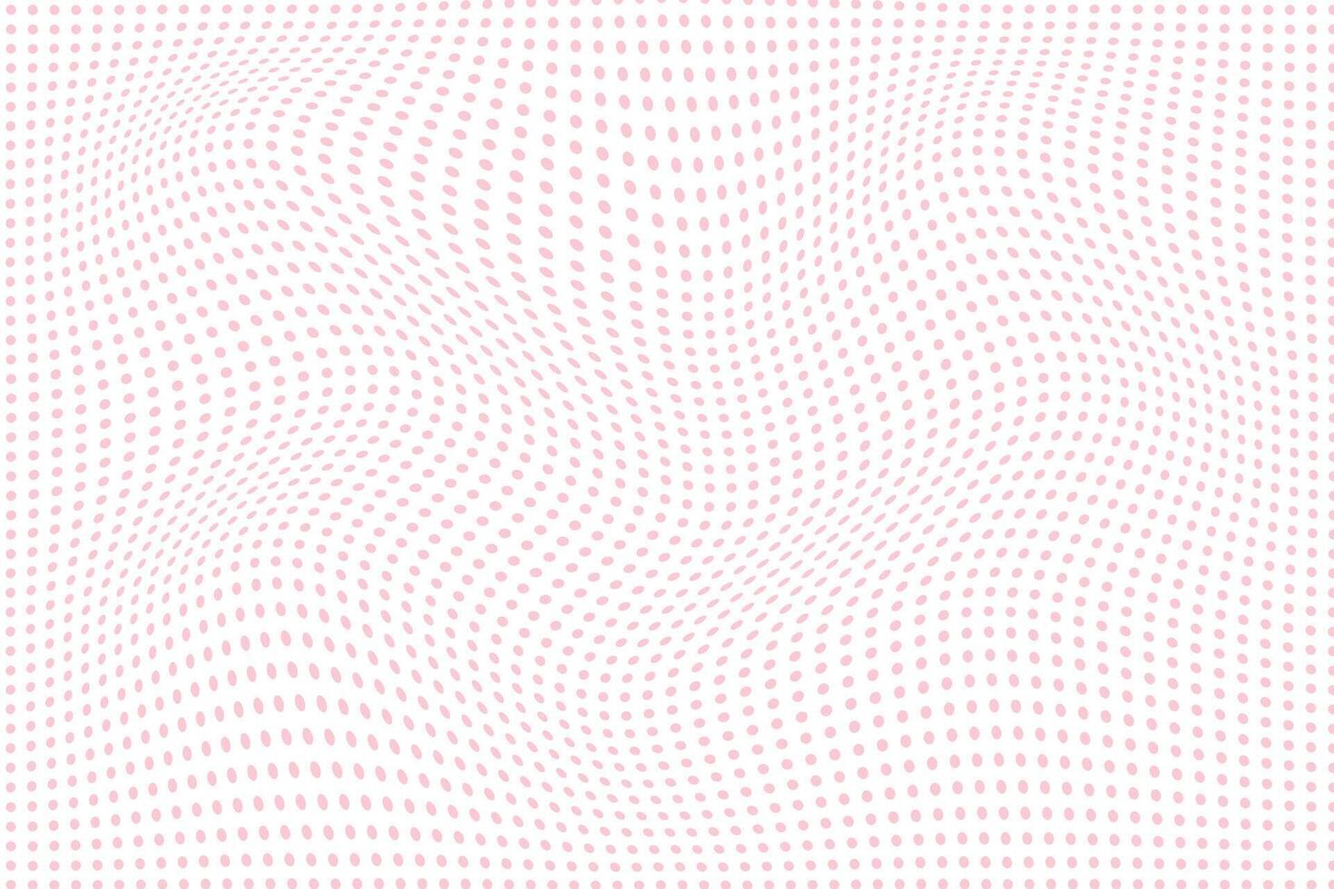 simple abstract meadow lite pink color small polka dot wavy pattern a white background with lots of dot pink background with a pattern of circles vector