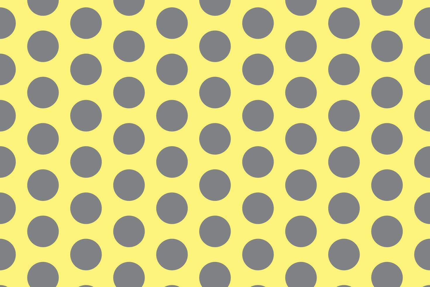 simple abstract grey ash color big polka dot pattern on lite yellow color background a yellow background with a pattern of dots vector