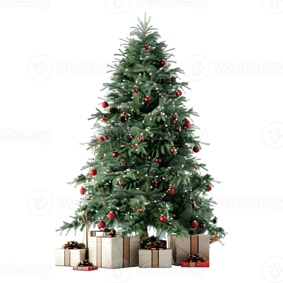 Christmas Tree on Transparent Background png