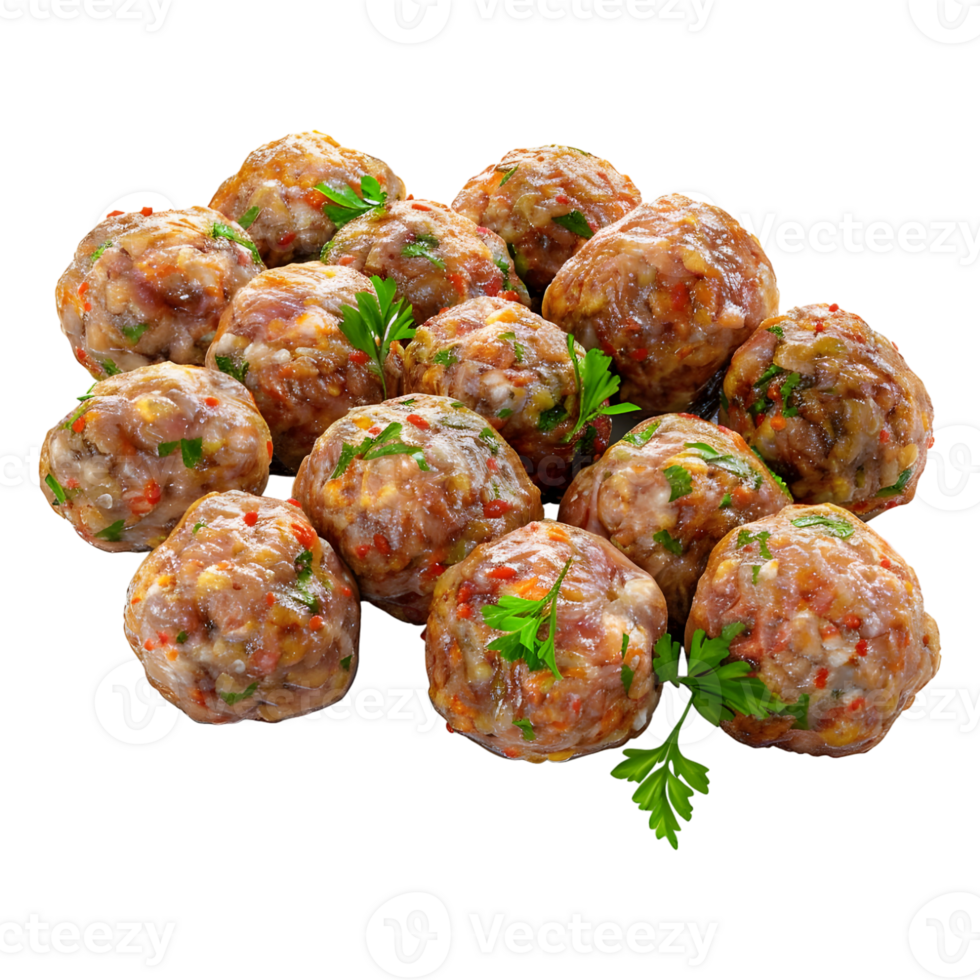 Meat Bowls on Transparent Background png