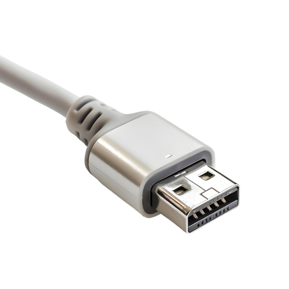 Data Cable on Transparent Background png