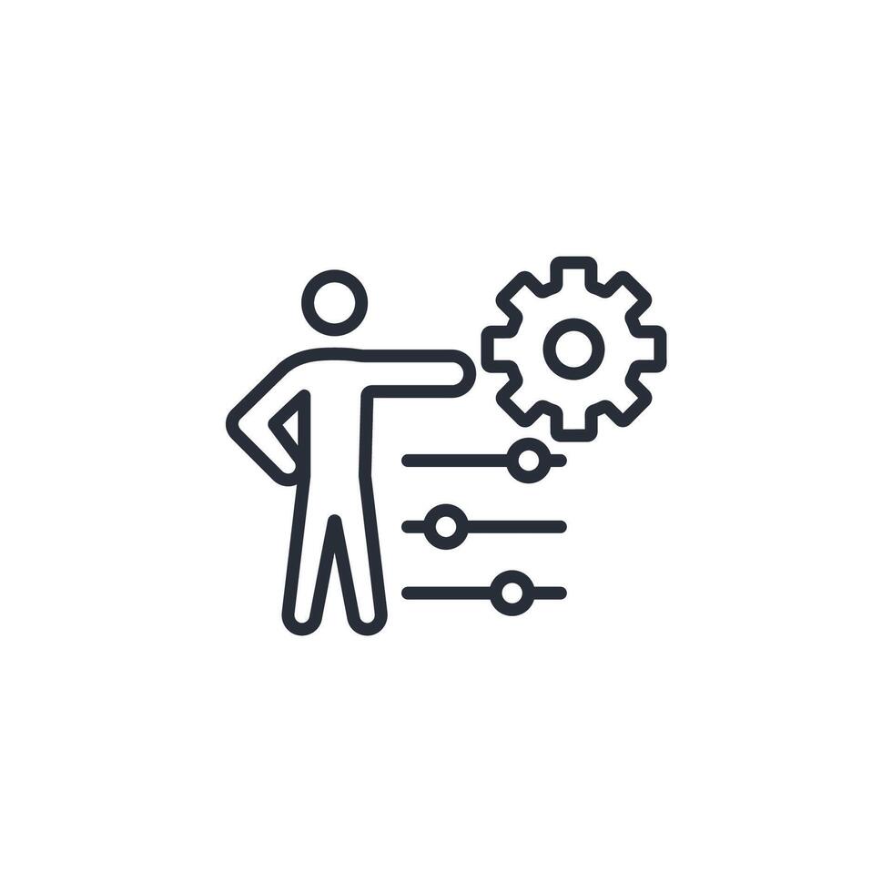 set icon. .Editable stroke.linear style sign for use web design,logo.Symbol illustration. vector