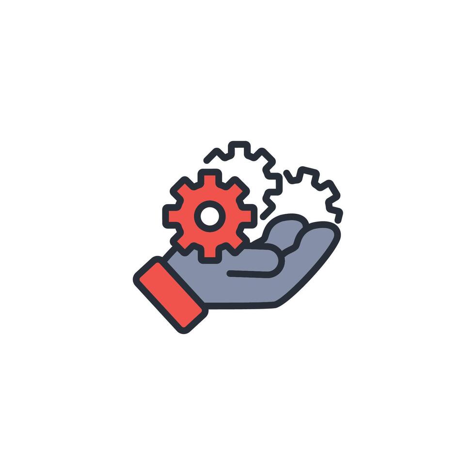 Preference icon. .Editable stroke.linear style sign for use web design,logo.Symbol illustration. vector