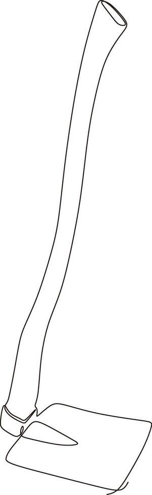 artisan and agricultural tools in continuous line art vector