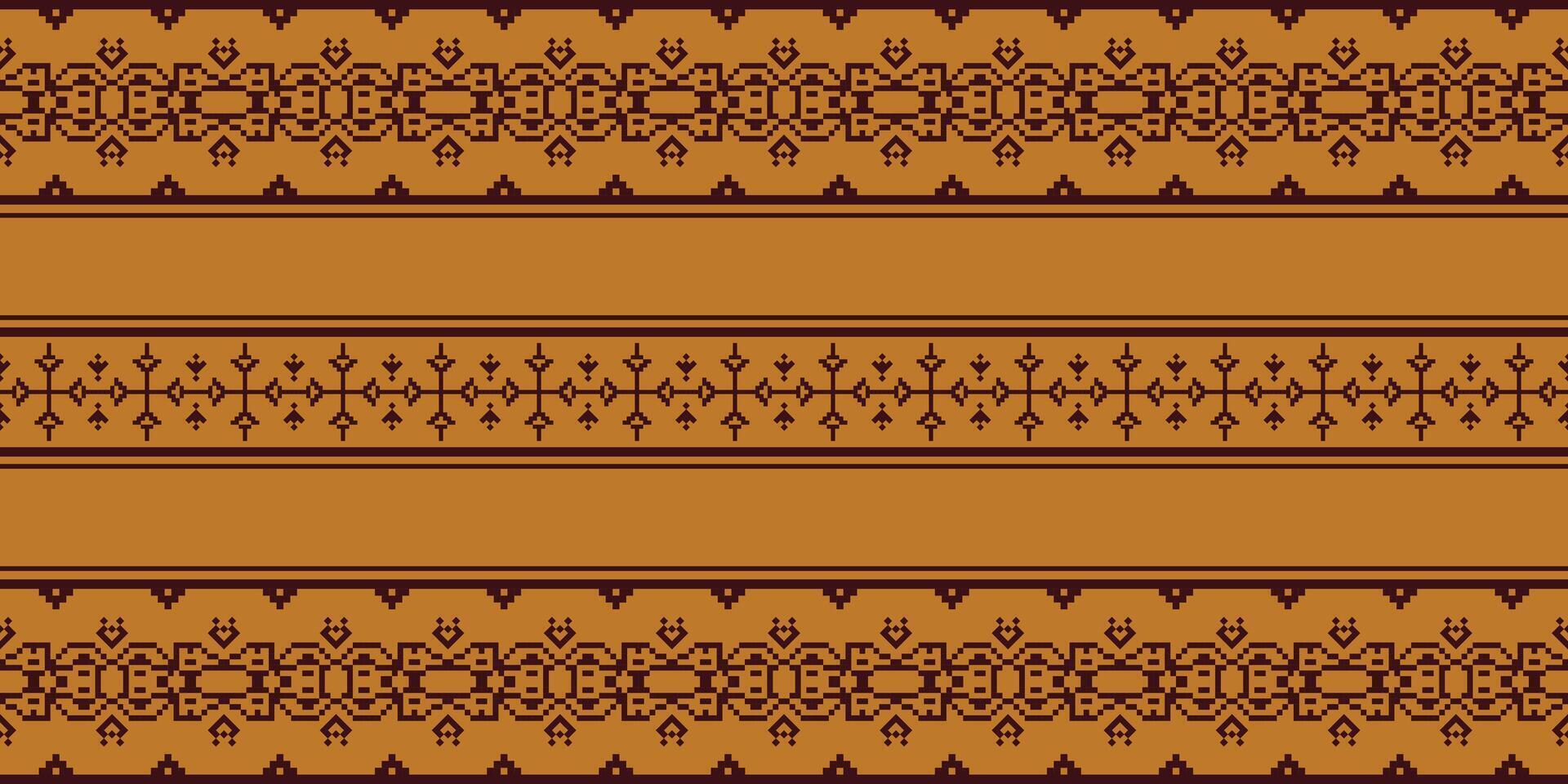 Elegant fabric borders and intricate textile patterns for fashion designs, adding sophistication to garments. Ideal for dressmaking and high-end apparel. vector