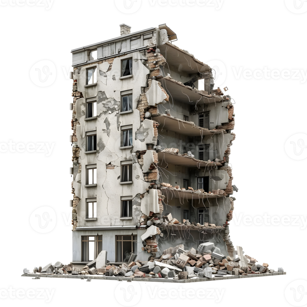 Demolished Building on Transparent Background 45839642 PNG Demolished Building on Transparent Background 45839642 PNG