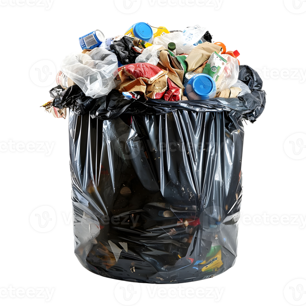 Garbage Bag on Transparent Background png