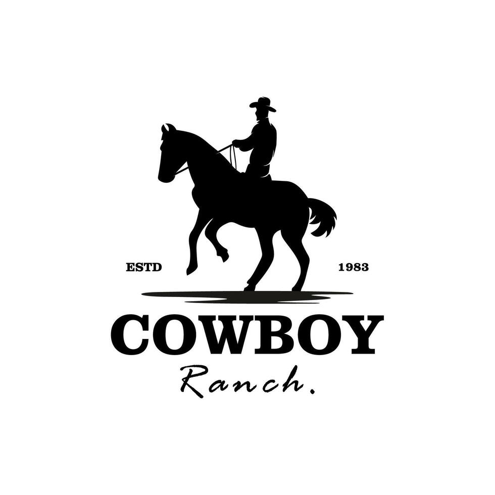 vintage cowboy template illustration 45839846 Vector Art at Vecteezy vintage cowboy template illustration 45839846 Vector Art at Vecteezy