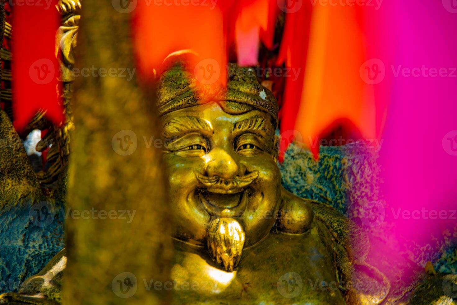 A Guardian statue at Suoi Tien park in Ho Chi Minh Vietnam photo