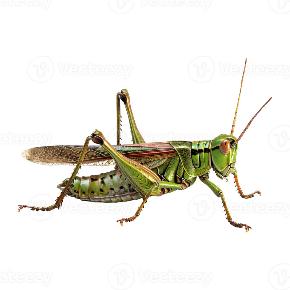 Grasshopper on Transparent Background png