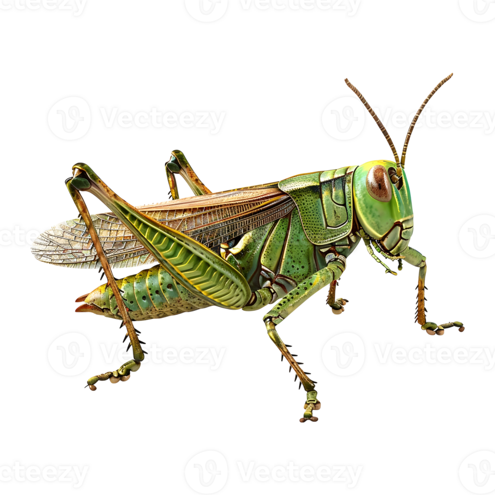 Grasshopper on Transparent Background png