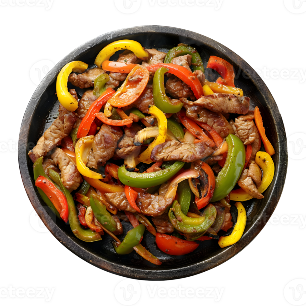 Mexican Fajita on Transparent Background png