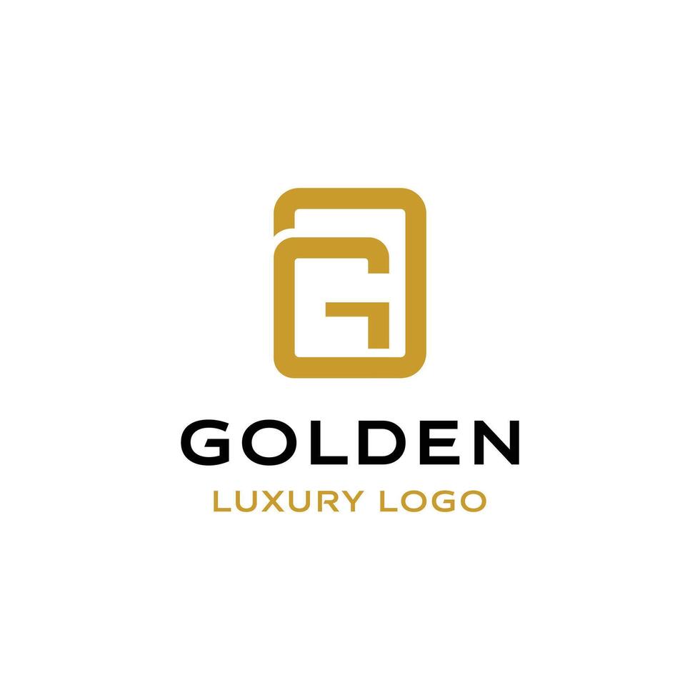 Sophisticated initial letter OG logo for elegant branding and design vector