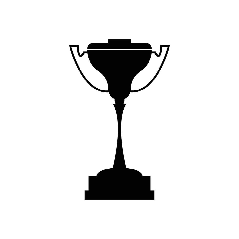 Flat Trophy Icon vector