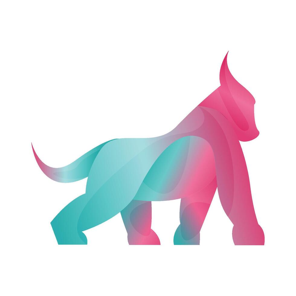 Modern Gorilla Logo vector