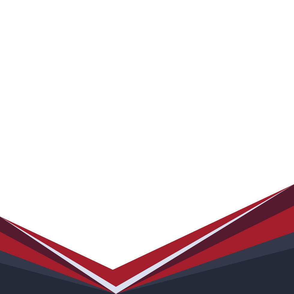 Modern Geometric Footer vector