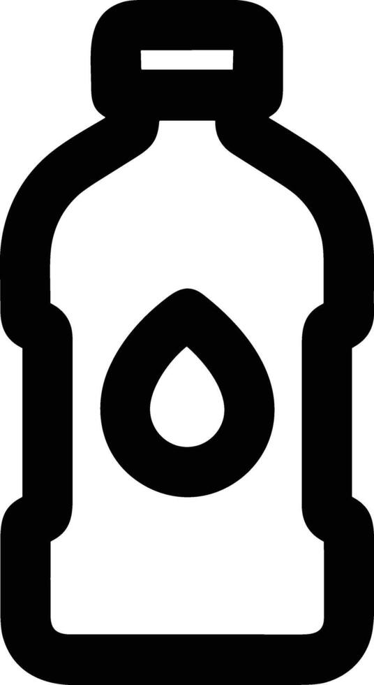 Bottle drink icon symbol image. Illustration of the drink water bottle glass design image vector