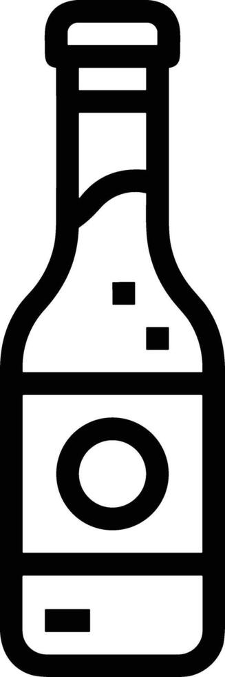 Bottle drink icon symbol image. Illustration of the drink water bottle glass design image vector