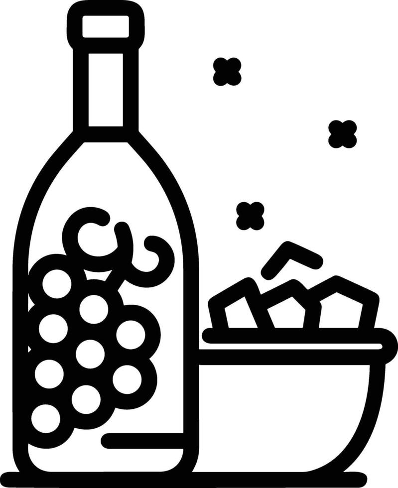 Bottle drink icon symbol image. Illustration of the drink water bottle glass design image vector