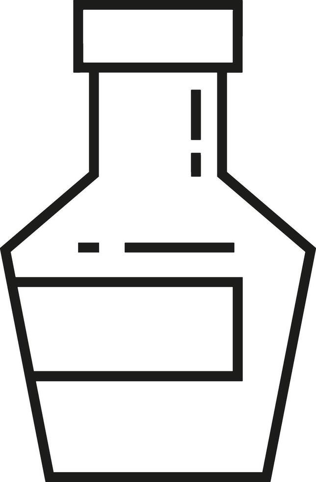 Bottle drink icon symbol image. Illustration of the drink water bottle glass design image vector