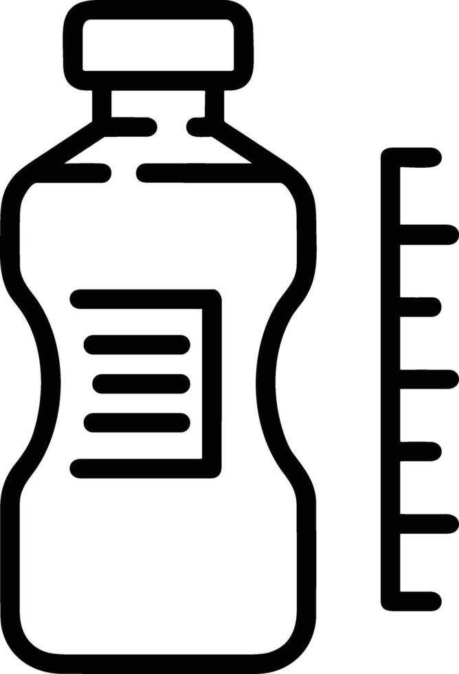 Bottle drink icon symbol image. Illustration of the drink water bottle glass design image vector