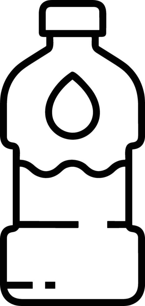 Bottle drink icon symbol image. Illustration of the drink water bottle glass design image vector
