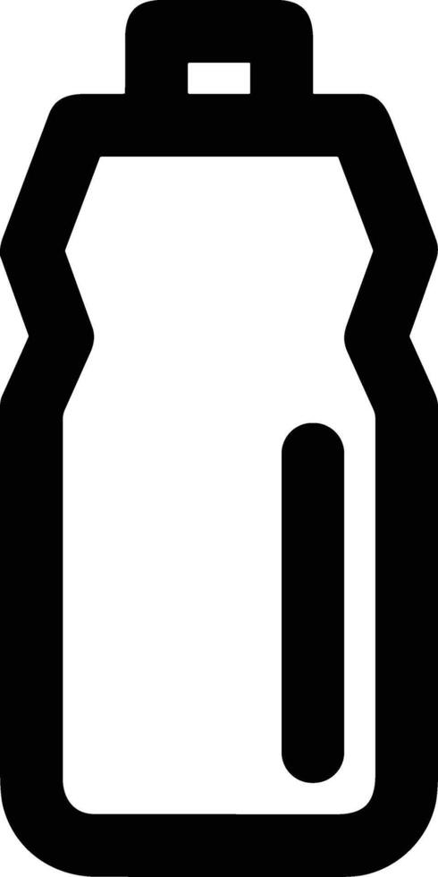 Bottle drink icon symbol image. Illustration of the drink water bottle glass design image vector