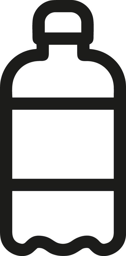 Bottle drink icon symbol image. Illustration of the drink water bottle glass design image vector