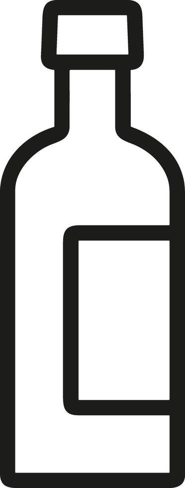 Bottle drink icon symbol image. Illustration of the drink water bottle glass design image vector