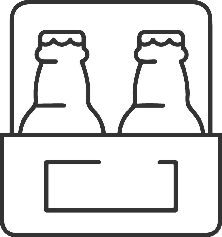 Bottle drink icon symbol image. Illustration of the drink water bottle glass design image vector