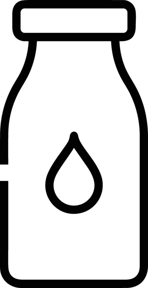 Bottle drink icon symbol image. Illustration of the drink water bottle glass design image vector