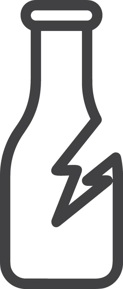 Bottle drink icon symbol image. Illustration of the drink water bottle glass design image vector