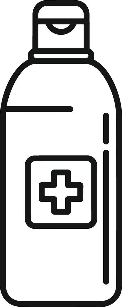 Bottle drink icon symbol image. Illustration of the drink water bottle glass design image vector