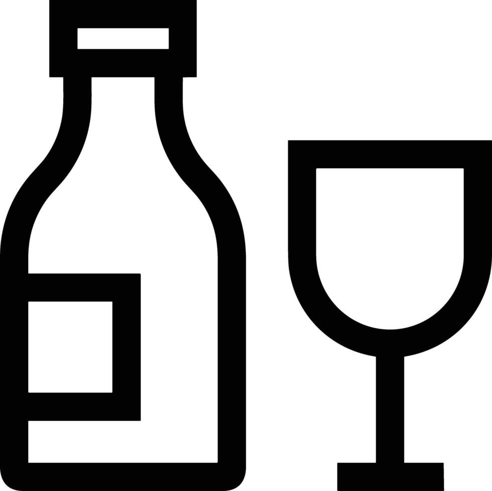 Bottle drink icon symbol image. Illustration of the drink water bottle glass design image vector