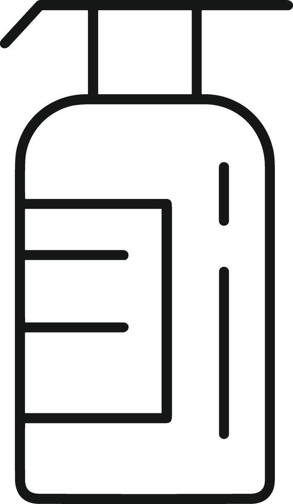 Bottle drink icon symbol image. Illustration of the drink water bottle glass design image vector