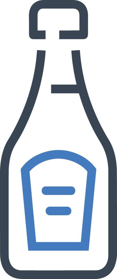 Bottle drink icon symbol image. Illustration of the drink water bottle glass design image vector