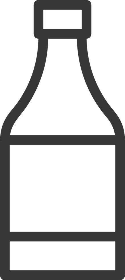 Bottle drink icon symbol image. Illustration of the drink water bottle glass design image vector