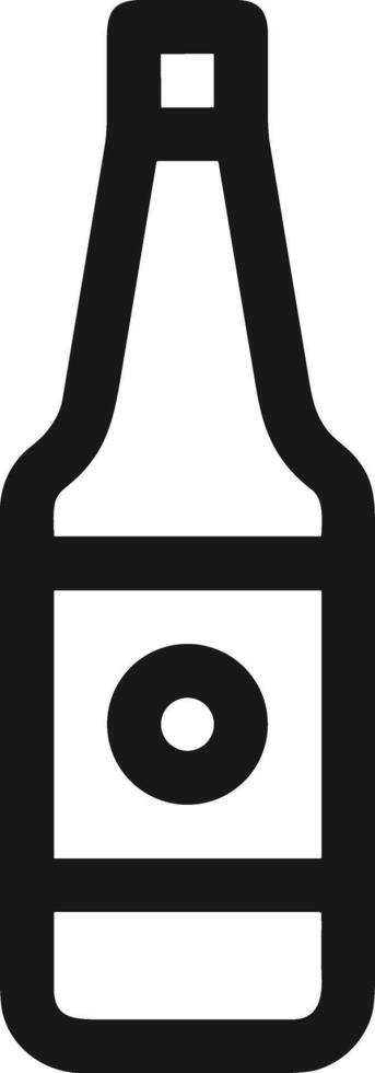 Bottle drink icon symbol image. Illustration of the drink water bottle glass design image vector