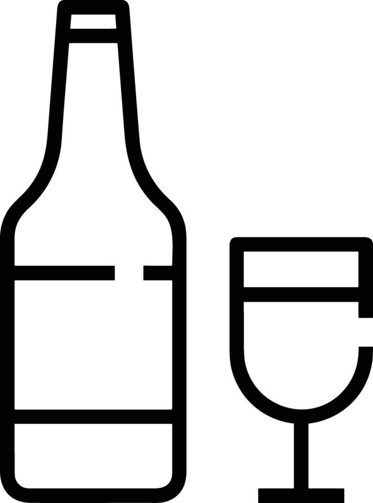 Bottle drink icon symbol image. Illustration of the drink water bottle glass design image vector