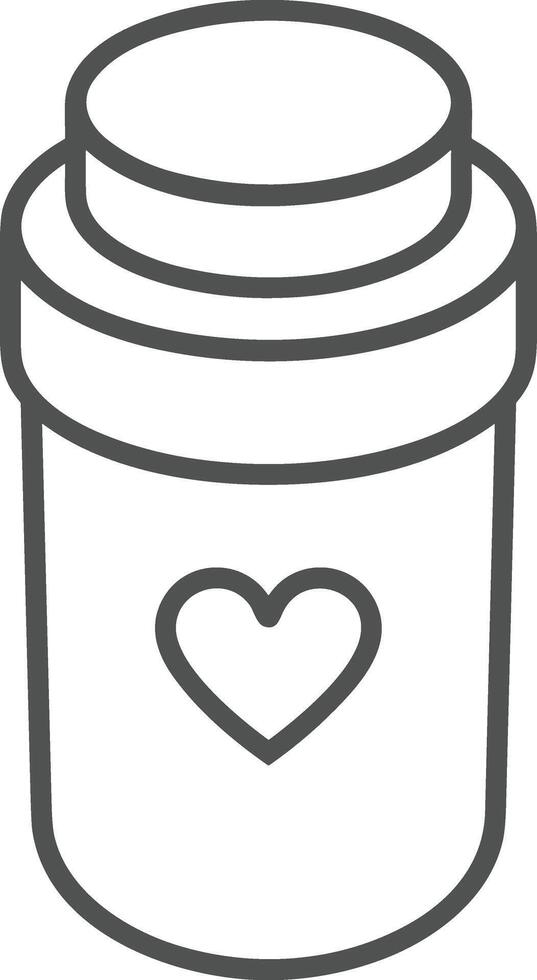 Bottle drink icon symbol image. Illustration of the drink water bottle glass design image vector